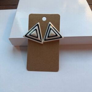 🧩3 for $30 Geometric Triangle Earrings